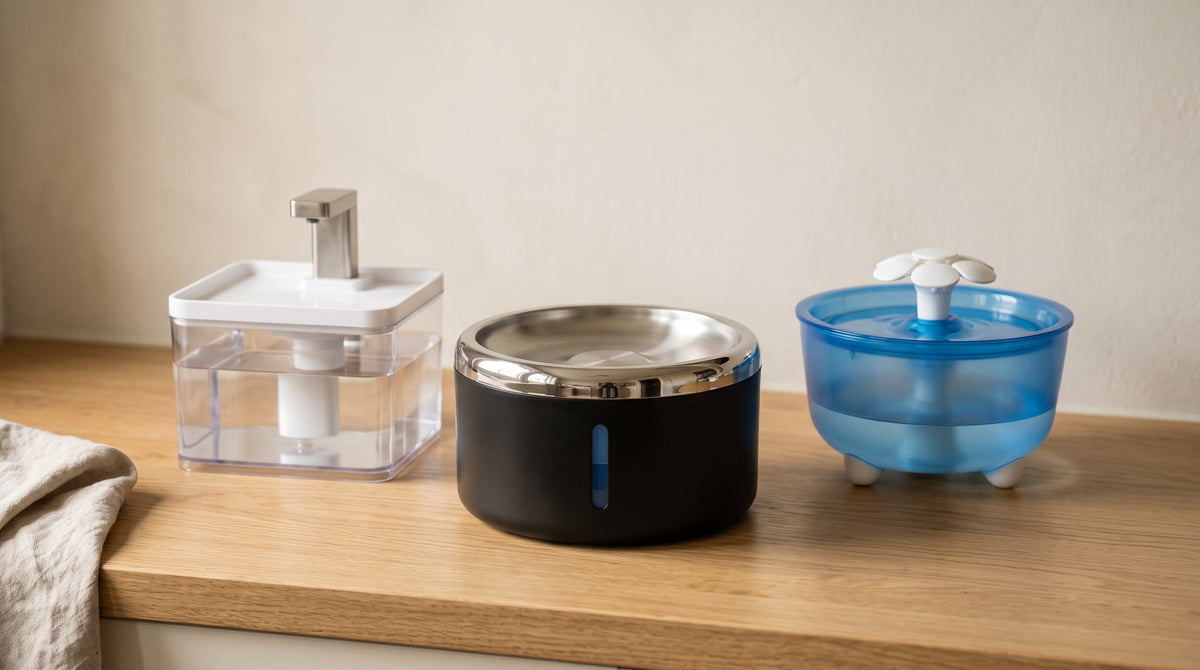 Fontaine à eau pour chat : le guide d’achat complet