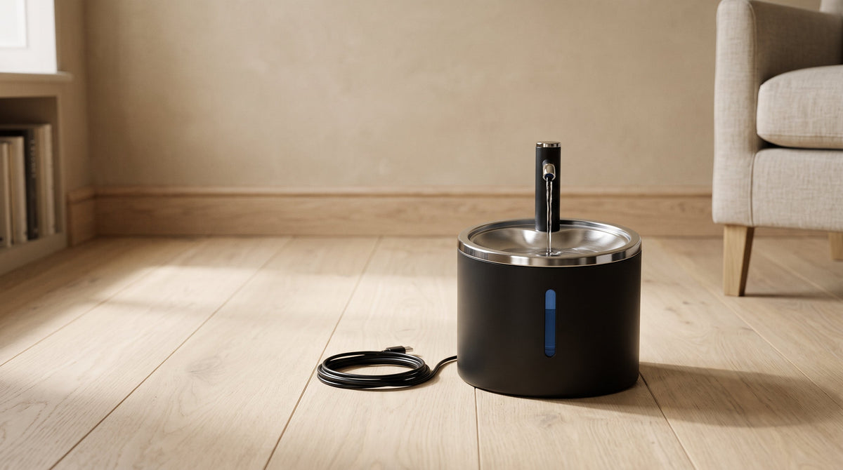 Fontaine à eau sans fil : comment fonctionne la batterie