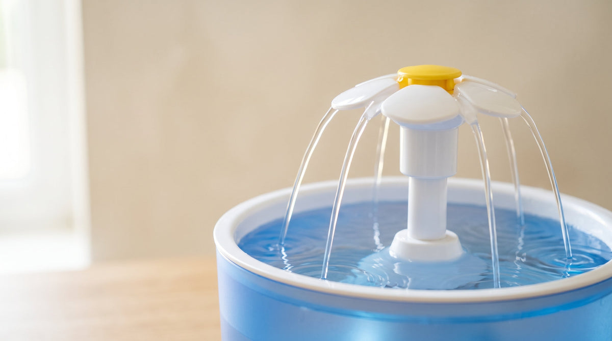 Fontaine à eau à débit en fleur : pour quels chats ?