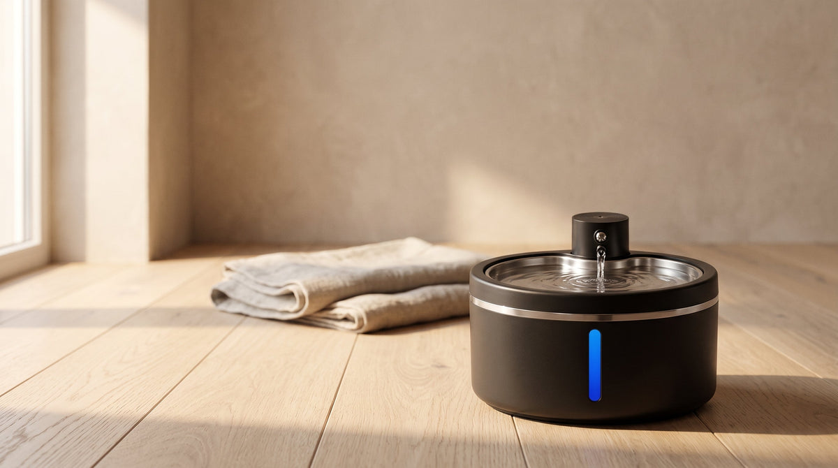 Fontaine à eau avec capteur de mouvement : utile ou gadget ?