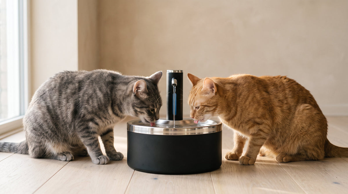 Quelle fontaine choisir pour plusieurs chats ?