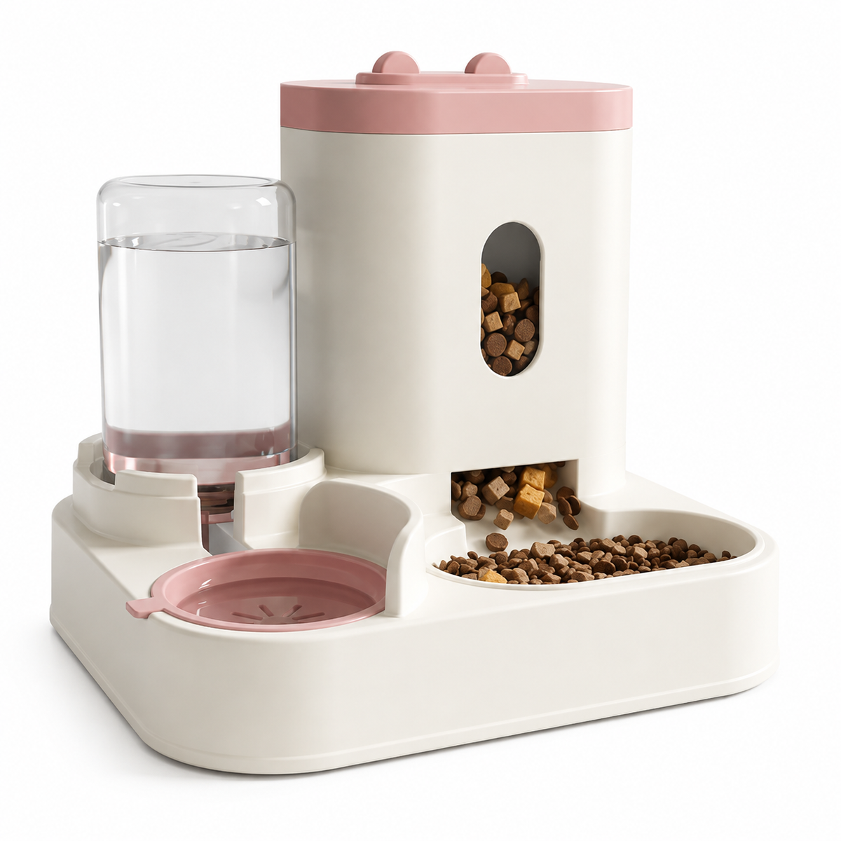 Distributeur 2-en-1 Museau, coloris rose
