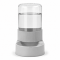 Distributeur gravitaire Museau version eau, réservoir transparent et gamelle